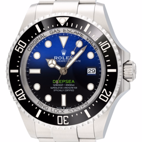 DEEPSEA JAMES CAMERON 136660 STAINLESS STEEL 44MM FULL SET LIKE NEW 2025