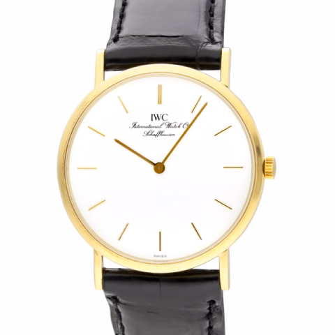PORTOFINO IW201001 YELLOW GOLD 18KT MANUAL WINDING 32MM 