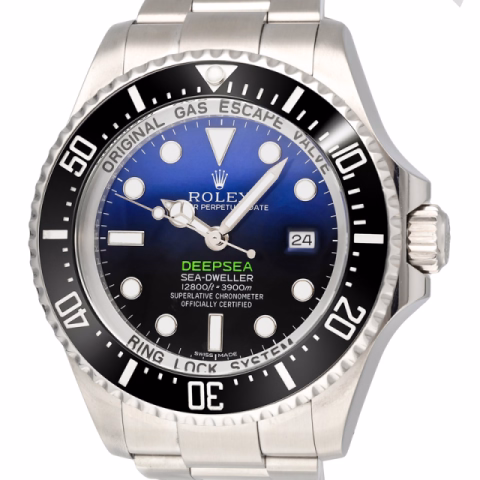 DEEPSEA 126660 JAMES CAMERON STAINLESS STEEL 44MM FULL SET YEAR 2019
