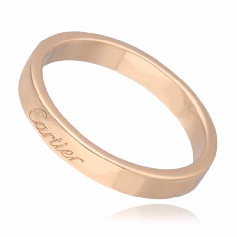 CARTIER WEDDING RING ROSE GOLD WEIGHT 4.11 GR SIZE M°57