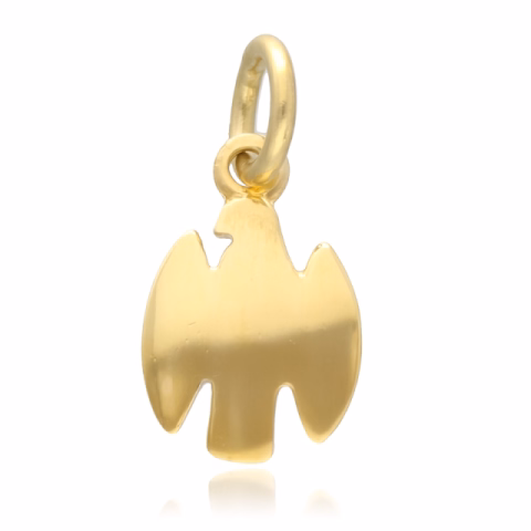 DODO DOVE PENDANT YELLOW GOLD 1GR