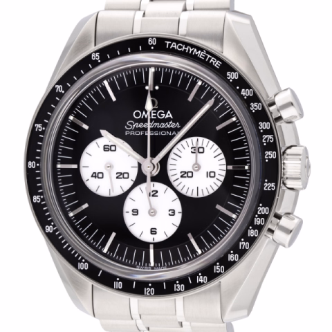 SPEEDMASTER 31030425001004 STAINLESS STEEL BLACK DIAL 42MM FULL SET NEW 2026