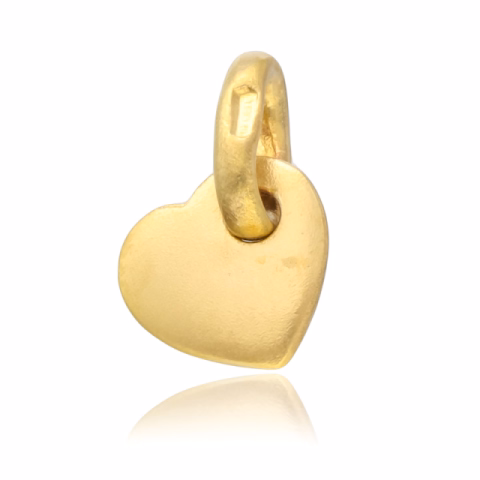 DODO HEART PENDANT YELLOW GOLD WEIGHT 1.04 GR