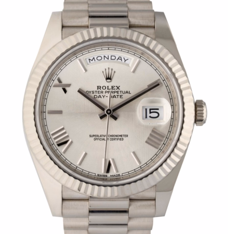 DAY DATE 228239 WHITE GOLD 18KT FULL SET 40MM YEAR 2019