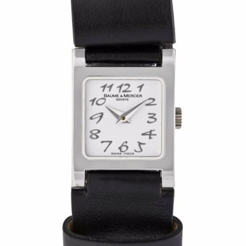 B&M VICEVERSAVICEVERSA M0A08583 STEEL LEATHER BRACELET FULL SET YEAR 2004 18X 25MM