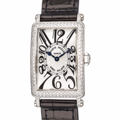 LONG ISLAND 902QZD WHITE GOLD 18KT SILVER DIAL 23MM QUARTZ MOVEMENT