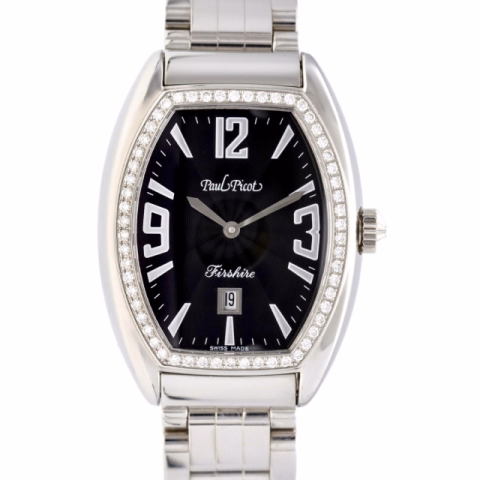 FIRSHIRE 2000 4099 STAINLESS STEEL AND DIAMONDS 29MM FULL SET