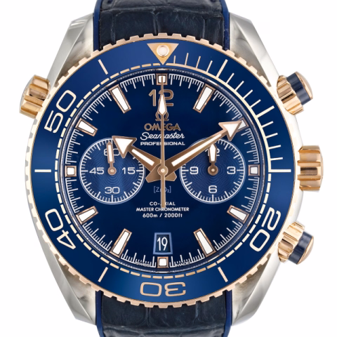 SEAMASTER PLANET OCEAN 215.23.46.51.03.001 STAINLESS STEEL ROSE GOLD 18KT 45.5MM FULL SET 2021