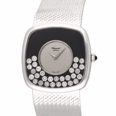 CHOPARD HAPPYDIAMONDS 2106 WHITE GOLD 32 MM