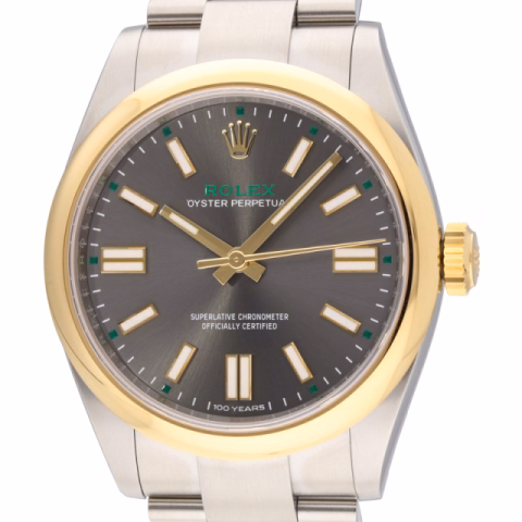 OYSTER PERPETUAL ANNIVERSARY 100 YEAR STAINLESS STEEL 41 MM FULL SET NEW YEAR 2026