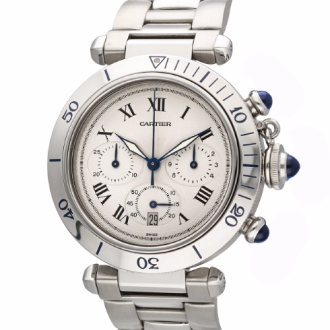 PASHA 1050 STAINLESS STEEL 38 MM FULL SET YEAR 1992