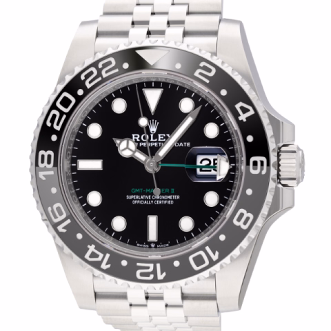 GMT MASTER II 126710GRNR STAINLESS STEEL 40 MM FULL SET NEW YEAR 2026