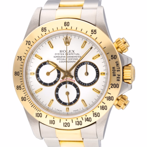 DAYTONA 16523 STAINLESS STEEL AND YELLOW GOLD 40 MM FULL SET YEAR 1990