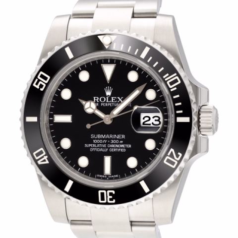 SUBMARINER  116610LN STAINLESS STEEL 40 MM FULL SET YEAR 2010