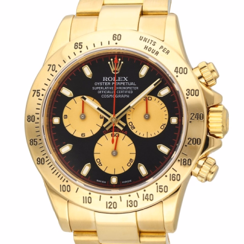 DAYTONA 116528 YELLOW GOLD 40 MM FULL SET YEAR 2000