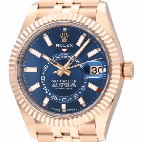 SKY DWELLER 336935 ROSE GOLD 42 MM FULL SET NEW YEAR 2026