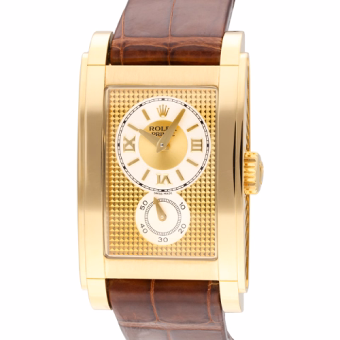 CELLINI PRINCE 5440/8 YELLOW GOLD 18KT 28 x 45MM FULL SET YEAR 2010