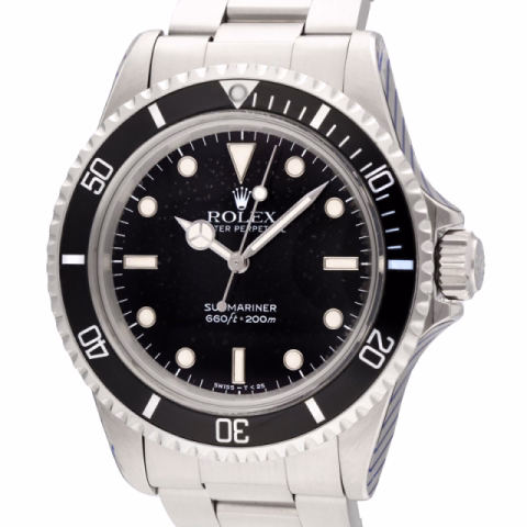 SUBMARINER 5513 STAINLESS STEEL 40MM FULL SET 1987 SERVICE 2024