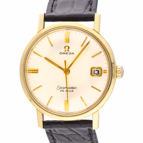 SEAMASTER DE VILLE 136.020 YELLOW GOLD 34 MM YEAR 1966