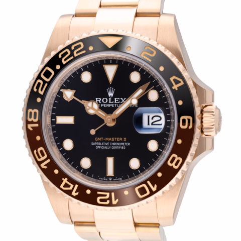 GMTII 126715CHNR ROSE GOLD 40 MM FULL SET YEAR 2022